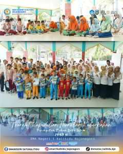 SMA Negeri 1 Kalitidu Bojonegoro Tebar Kebaikan dan Berbagi Berkah